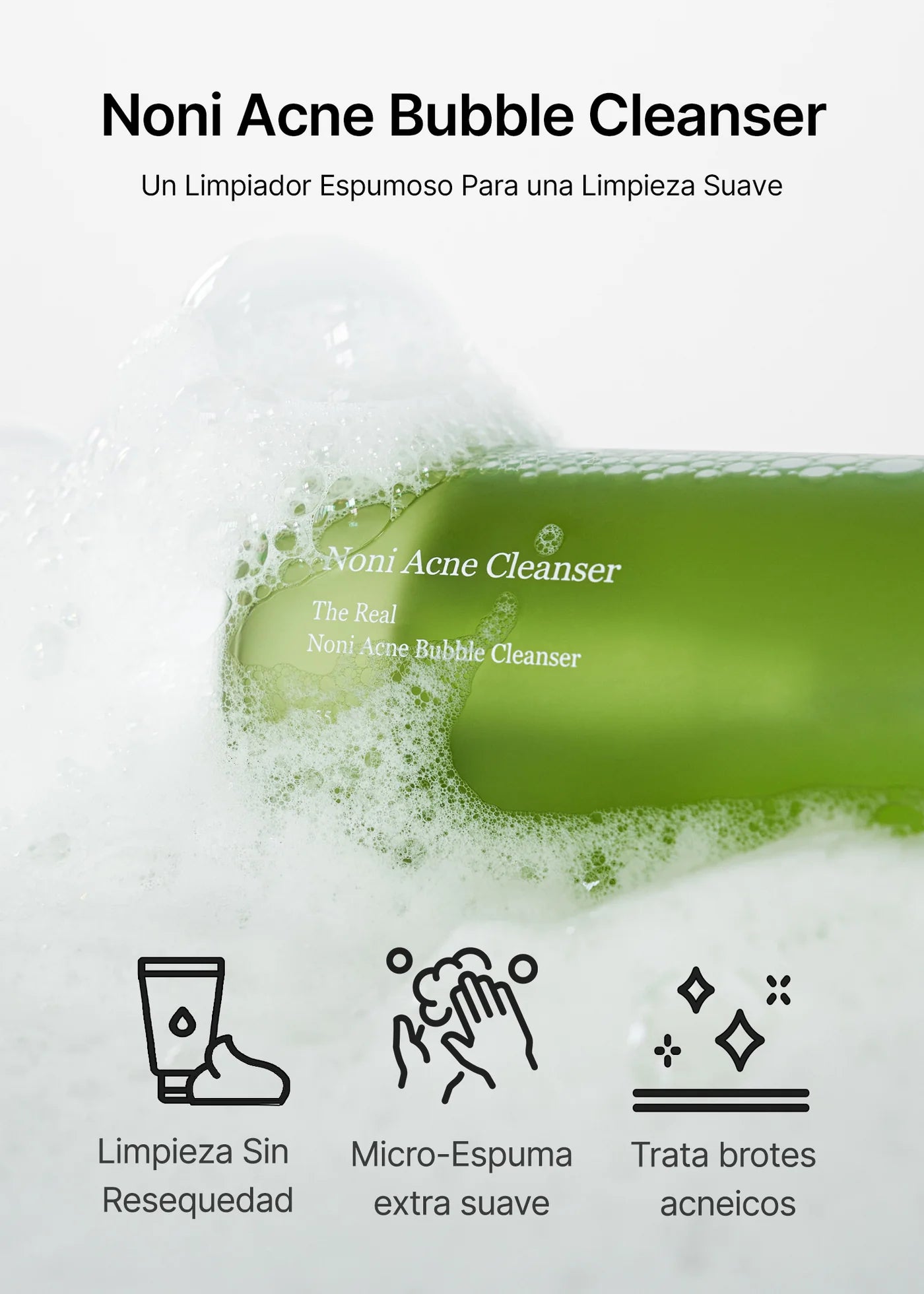 The Real Noni Acne Bubble Cleanser